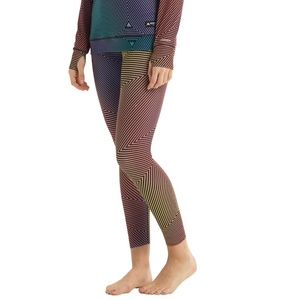 Burton Base Layer Bottom Rainbow Pants  -SM- NWT